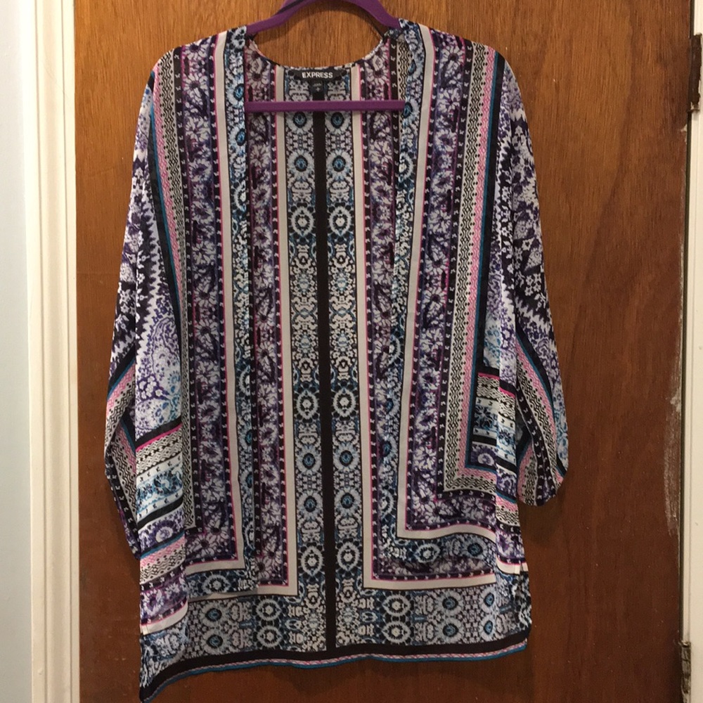 Sheer boho Cardigan